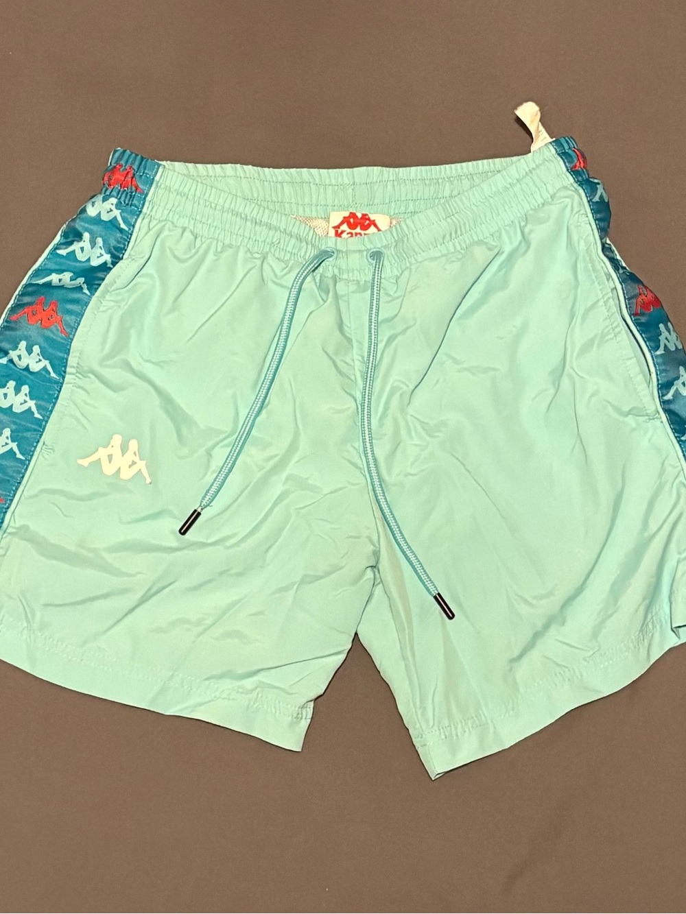 Kappa Blue Mesh-Lined Swim Shorts